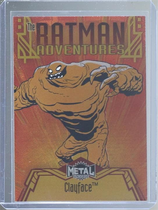 Clayface #BA-5 — 2025 Skybox Metal Universe Batman