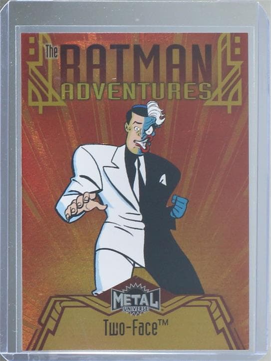 Two-Face #BA-6 — 2025 Skybox Metal Universe Batman