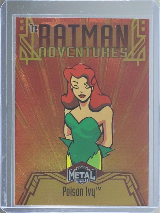 Poison Ivy #BA-9 — 2025 Skybox Metal Universe Batman