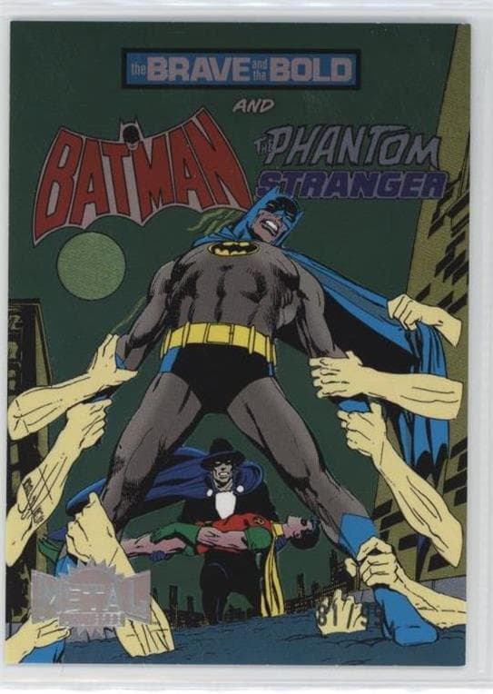 The Brave and the Bold (1955 #89 - Batman and Phantom Stranger #BB-2 — 2025 Skybox Metal Universe Batman