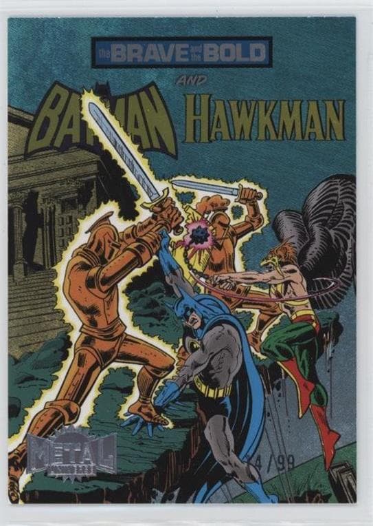 The Brave and the Bold (1955 #164 - Batman and Hawkman #BB-8 — 2025 Skybox Metal Universe Batman