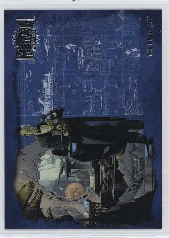 The Batcave #BTA-1 — 2025 Skybox Metal Universe Batman