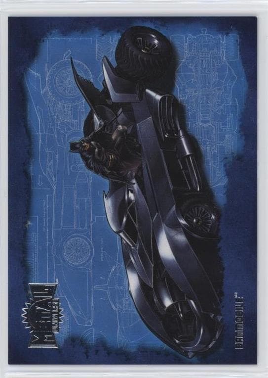 Batmobile #BTA-2 — 2025 Skybox Metal Universe Batman