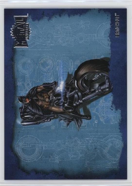 Bat-Cycle #BTA-4 — 2025 Skybox Metal Universe Batman