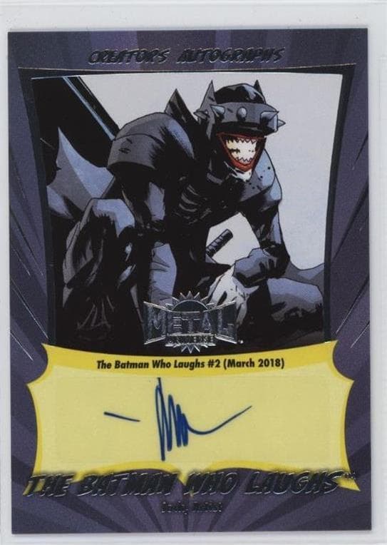 The Batman Who Laughs - Jock (Artist), The Batman Who Laughs (2018) #2 #CA-JK — 2025 Skybox Metal Universe Batman