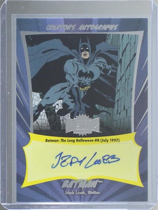 Batman - Jeph Loeb (Writer), Batman: The Long Halloween (1996) #8 #CA-JL — 2025 Skybox Metal Universe Batman