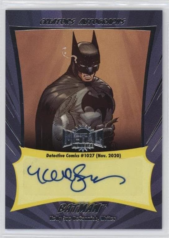 Batman - Kelly Sue DeConnick (Writer), Detective Comics (1937) #1027 #CA-KD — 2025 Skybox Metal Universe Batman