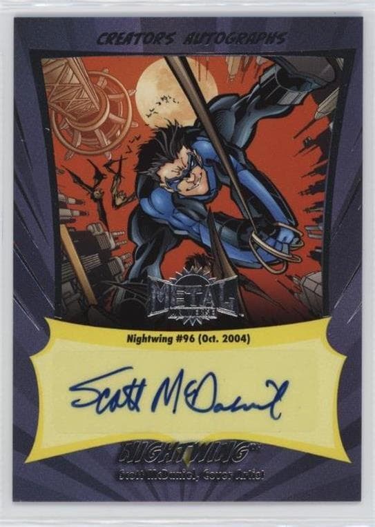 Nightwing - Scott McDaniel (Cover Artist), Nightwing (1996) #96 #CA-SM — 2025 Skybox Metal Universe Batman