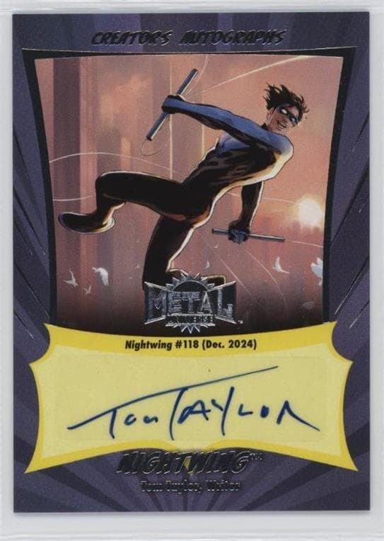 Nightwing - Tom Taylor (Writer), Nightwing (2016) #118 #CA-TT — 2025 Skybox Metal Universe Batman