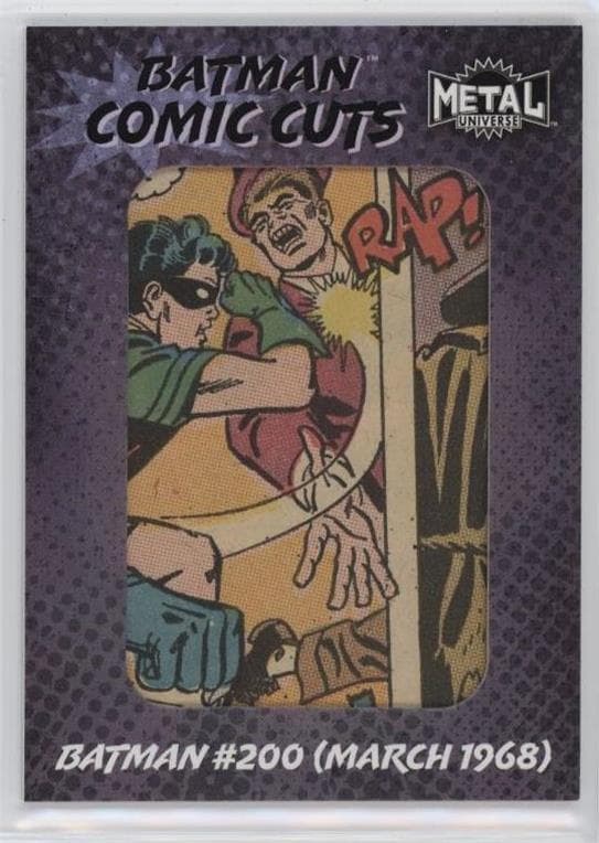 Batman (1940) #200 - Origin of Batman #CC-1 — 2025 Skybox Metal Universe Batman
