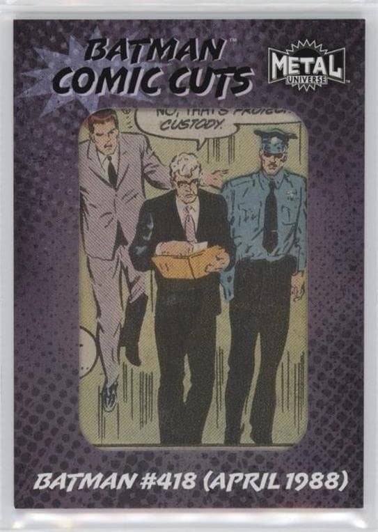 Batman (1940) #418 - Ten Nights of the Beast #CC-12 — 2025 Skybox Metal Universe Batman