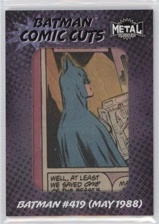 Batman (1940) #419 - Ten Nights of the Beast #CC-13 — 2025 Skybox Metal Universe Batman