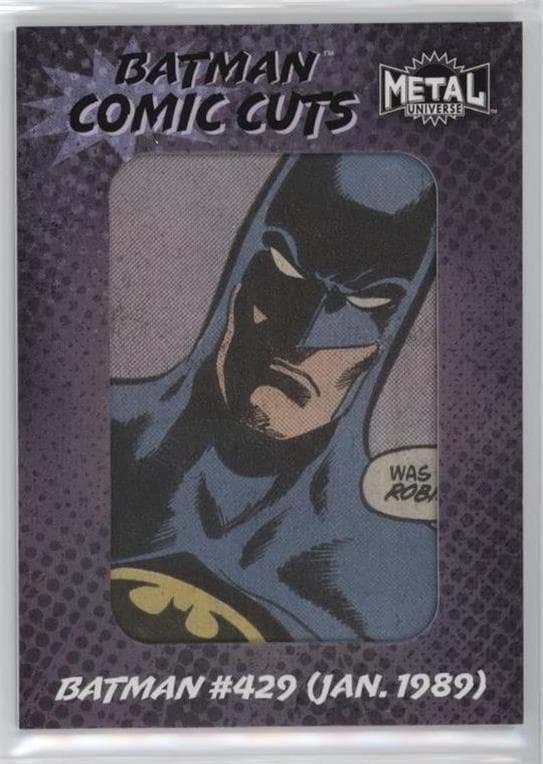 Batman (1940) #429 - A Death in the Family, Joker Appearance #CC-17 — 2025 Skybox Metal Universe Batman
