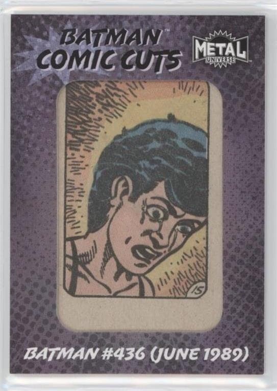 Batman (1940) #436 - Batman Year Three, First Appearance of Timothy Drake #CC-18 — 2025 Skybox Metal Universe Batman