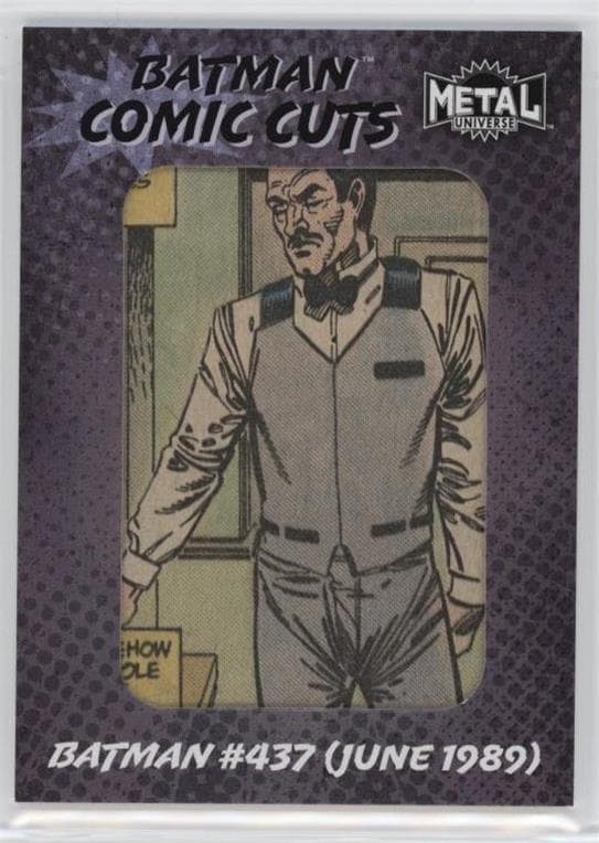 Batman (1940) #437 - Batman Year Three #CC-19 — 2025 Skybox Metal Universe Batman