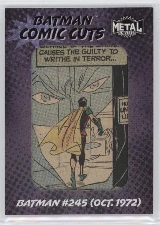 Batman (1940) #245 - Neal Adams Art #CC-2 — 2025 Skybox Metal Universe Batman