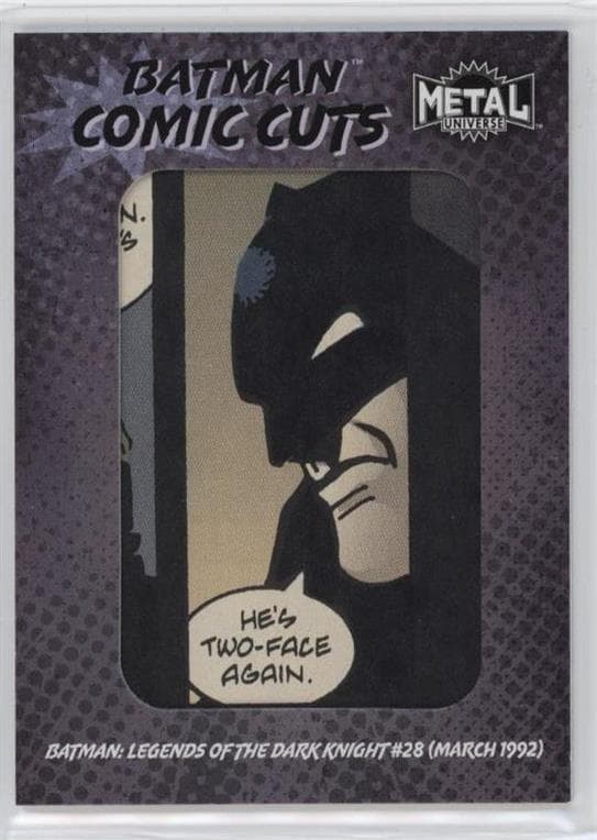 Batman: Legends of the Dark Knight (1989) #28 - Faces by Matt Wagner #CC-30 — 2025 Skybox Metal Universe Batman