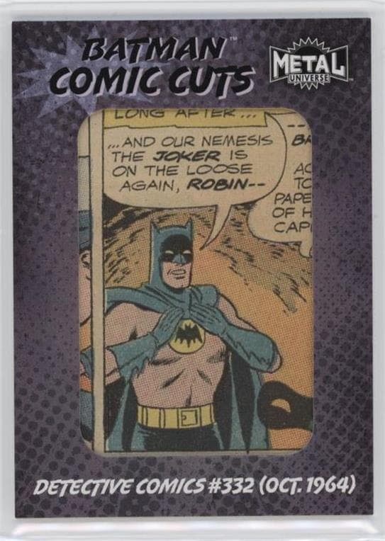 Detective Comics (1937) #332 - Joker's Last Laugh, Sheldon Moldoff (sic Bob Kane) Art #CC-37 — 2025 Skybox Metal Universe Batman
