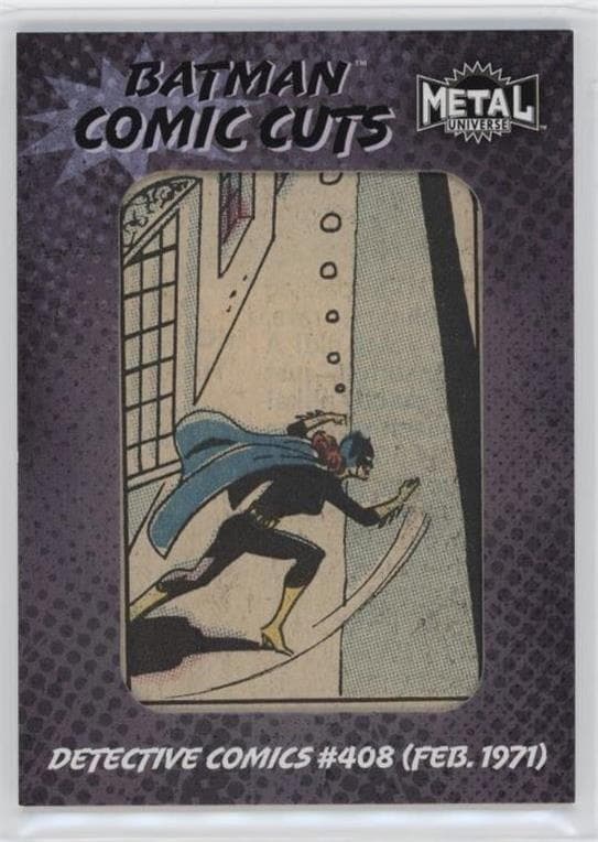 Detective Comics (1937) #408 - Neal Adams Art #CC-39 — 2025 Skybox Metal Universe Batman