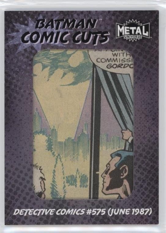 Detective Comics (1937) #575 Batman Year Two, First Appearance of The Reaper #CC-45 — 2025 Skybox Metal Universe Batman