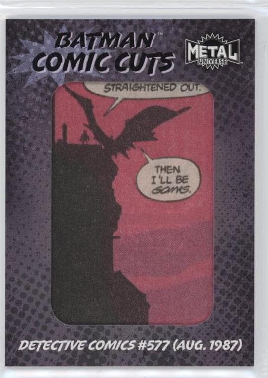 Detective Comics (1937) #577 - Batman Year Two, Todd MacFarlane Art #CC-47 — 2025 Skybox Metal Universe Batman