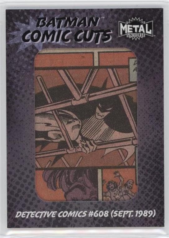 Detective Comics (1937) #608 - First Appearance of Anarky #CC-49 — 2025 Skybox Metal Universe Batman
