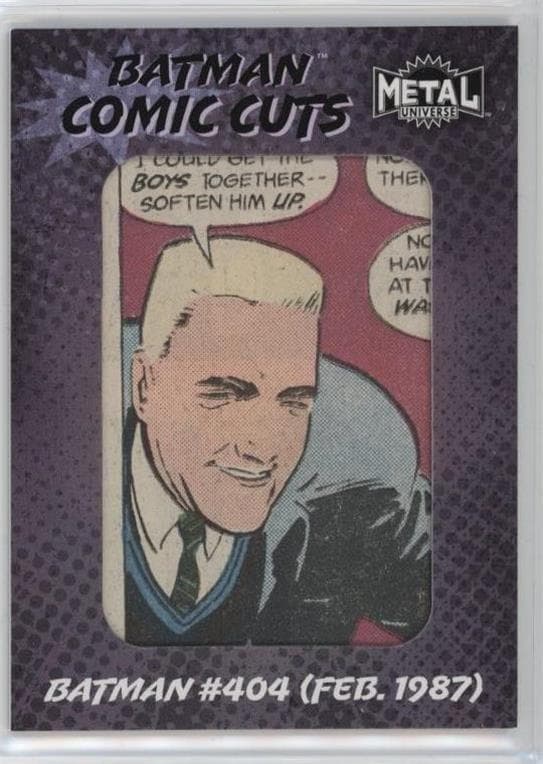 Batman (1940) #404 - Batman Year One by Miller & Mazzuchelli #CC-6 — 2025 Skybox Metal Universe Batman