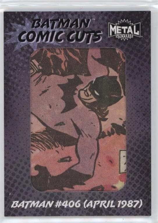 Batman (1940) #406 - Batman Year One by Miller & Mazzuchelli #CC-8 — 2025 Skybox Metal Universe Batman