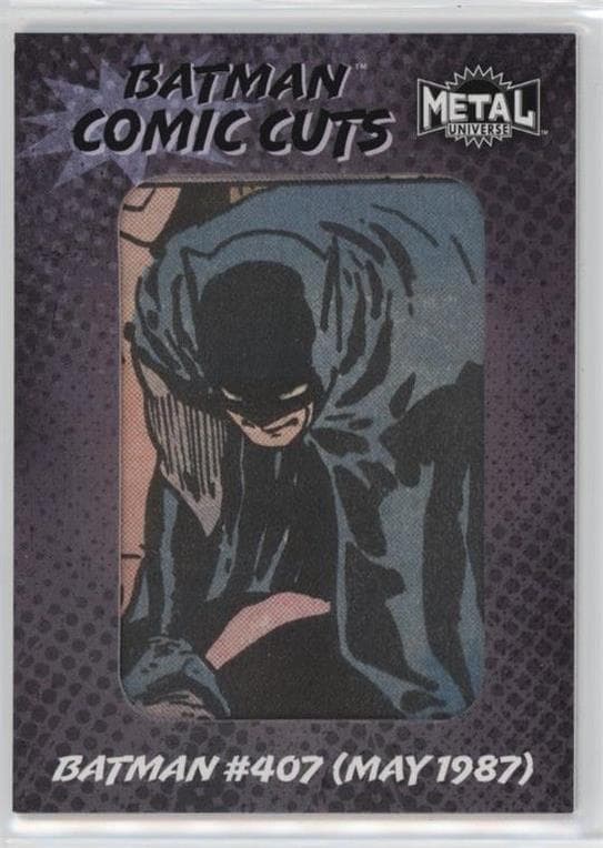 Batman (1940) #407 - Batman Year One by Miller & Mazzuchelli #CC-9 — 2025 Skybox Metal Universe Batman
