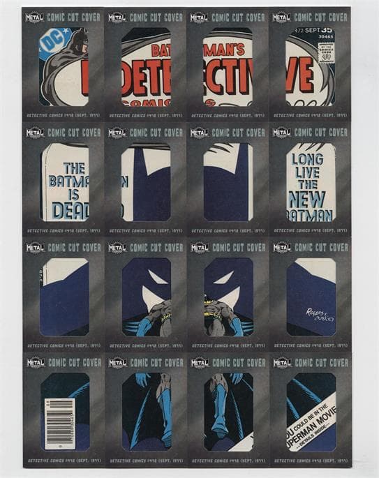 Detective Comics (1937) #472 #CCC-19 — 2025 Skybox Metal Universe Batman