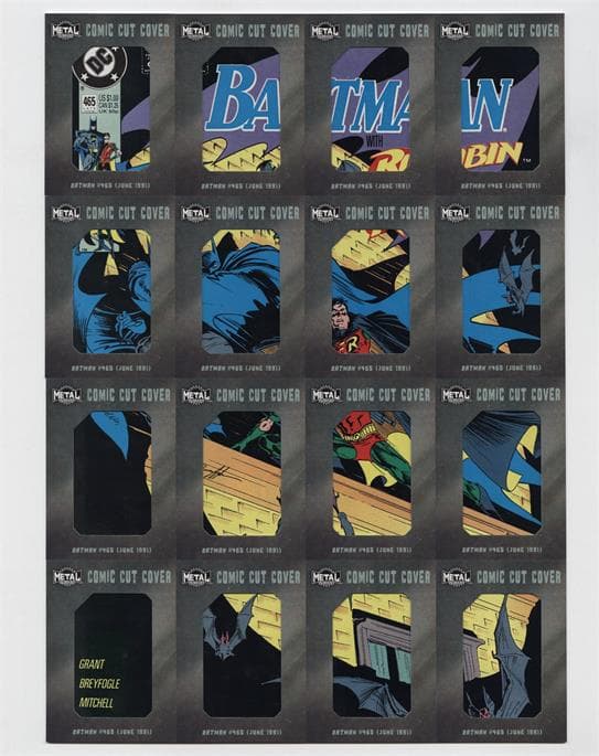 Batman (1940) #465 - Robin Returns #CCC-8 — 2025 Skybox Metal Universe Batman