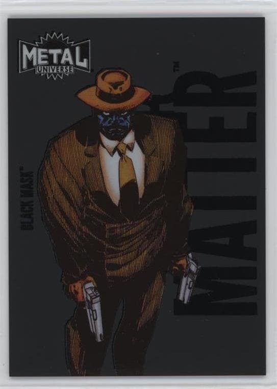 Black Mask #DM-12 — 2025 Skybox Metal Universe Batman