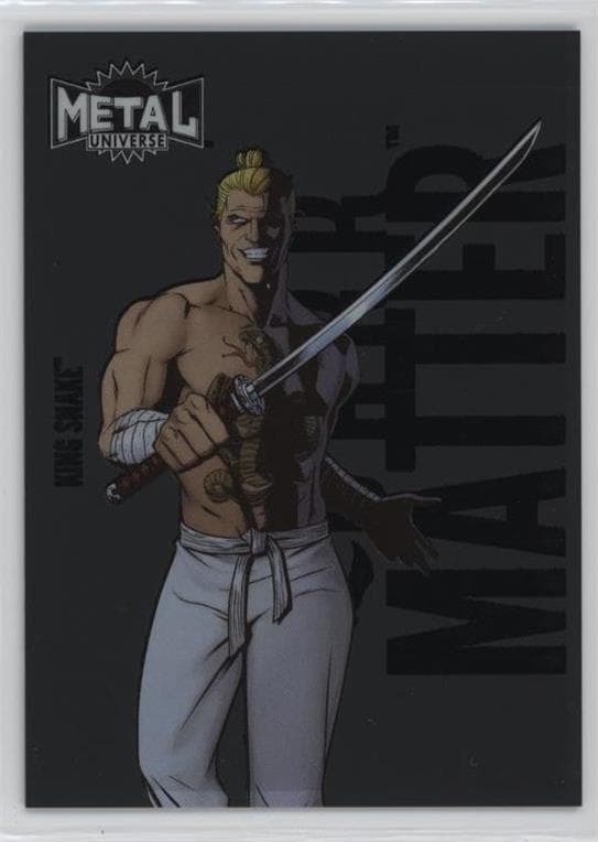 King Snake #DM-19 — 2025 Skybox Metal Universe Batman