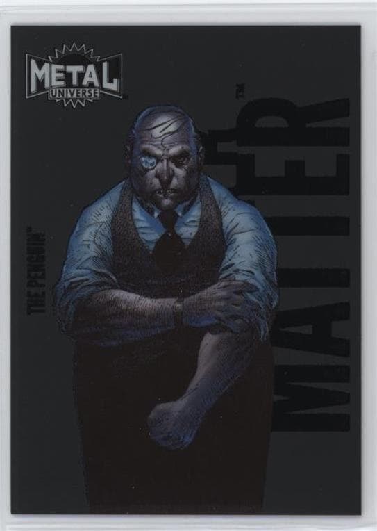 The Penguin #DM-23 — 2025 Skybox Metal Universe Batman