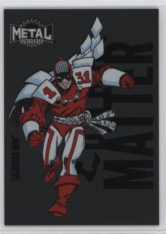 Calendar Man #DM-3 — 2025 Skybox Metal Universe Batman