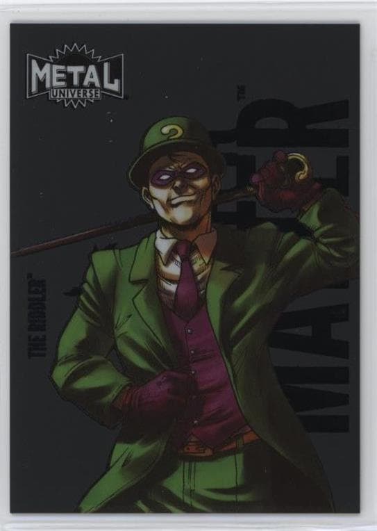 The Riddler #DM-32 — 2025 Skybox Metal Universe Batman