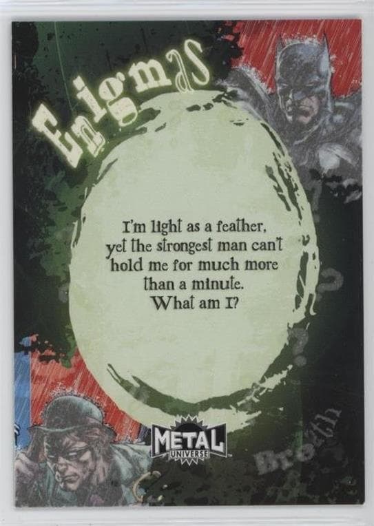 The Riddler - Detective Comics: Futures End (2014) #1 #E-1 — 2025 Skybox Metal Universe Batman