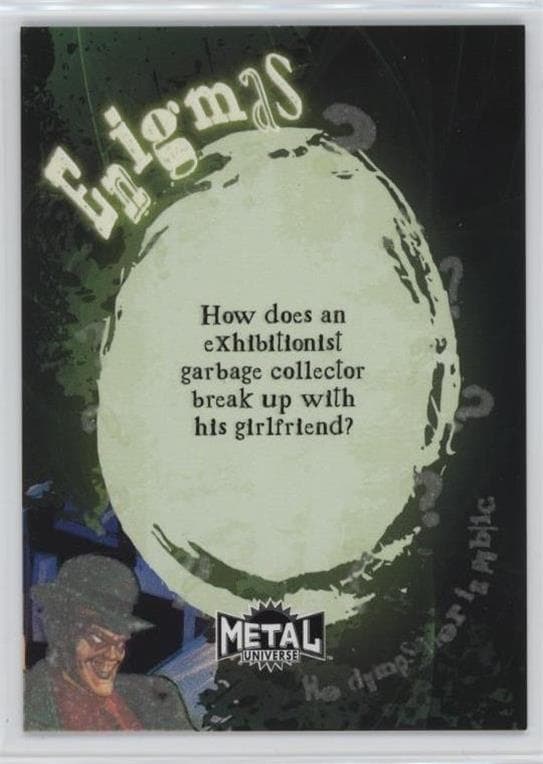 The Riddler - The Riddle Factory (1995) #E-12 — 2025 Skybox Metal Universe Batman