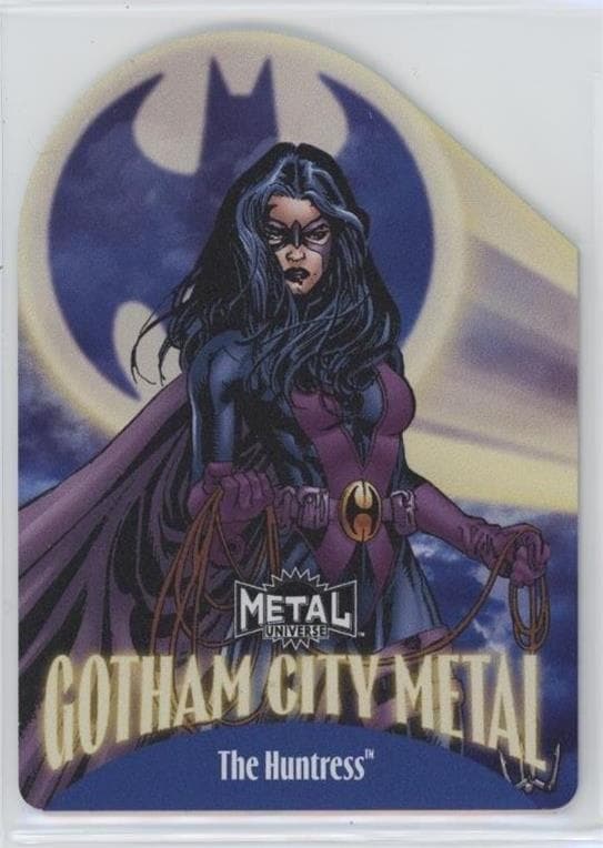 The Huntress #GM-12 — 2025 Skybox Metal Universe Batman