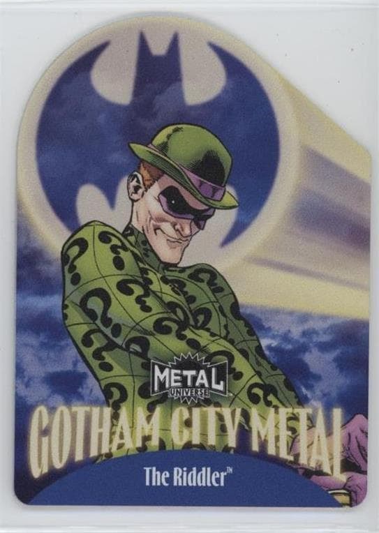 The Riddler #GM-2 — 2025 Skybox Metal Universe Batman