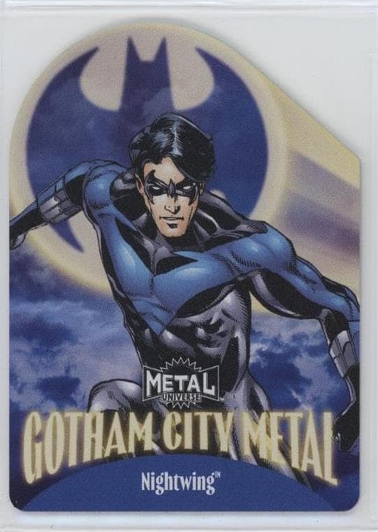 Nightwing #GM-6 — 2025 Skybox Metal Universe Batman