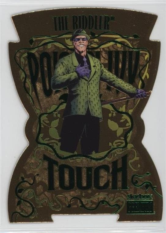 The Riddler #PIT-18 — 2025 Skybox Metal Universe Batman