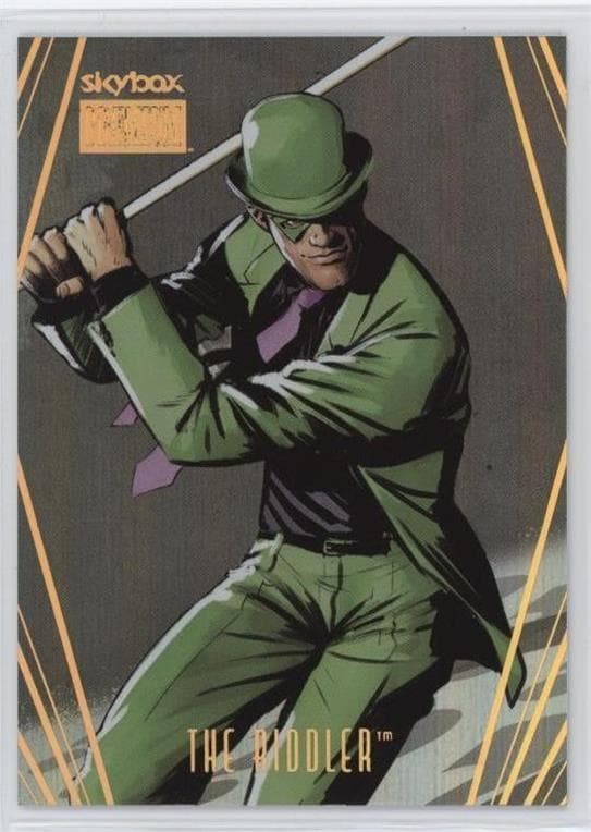 The Riddler #S-2 — 2025 Skybox Metal Universe Batman