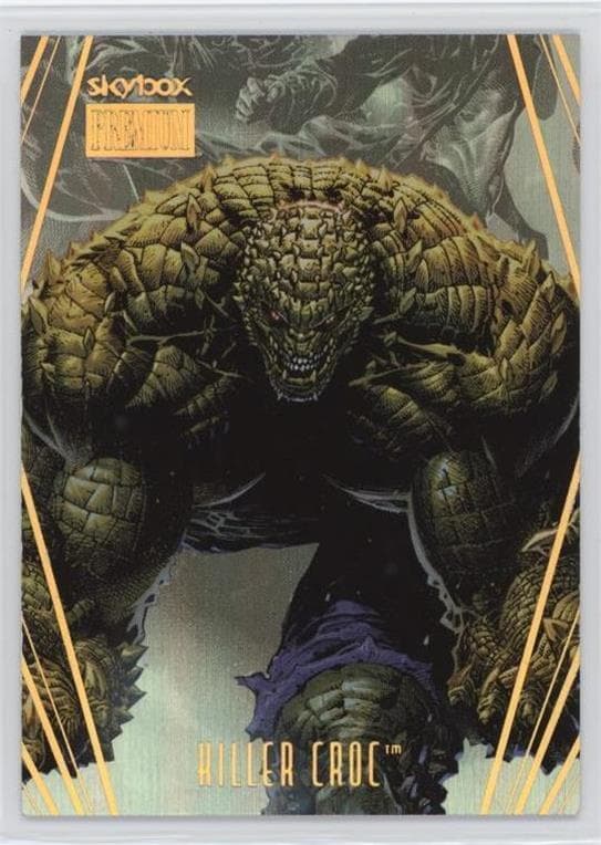 Killer Croc #S-21 — 2025 Skybox Metal Universe Batman