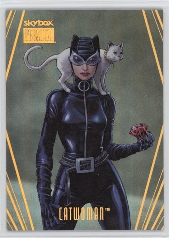 Catwoman #S-27 — 2025 Skybox Metal Universe Batman
