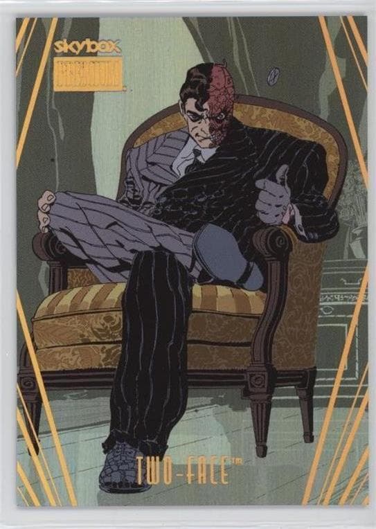 Two-Face #S-7 — 2025 Skybox Metal Universe Batman