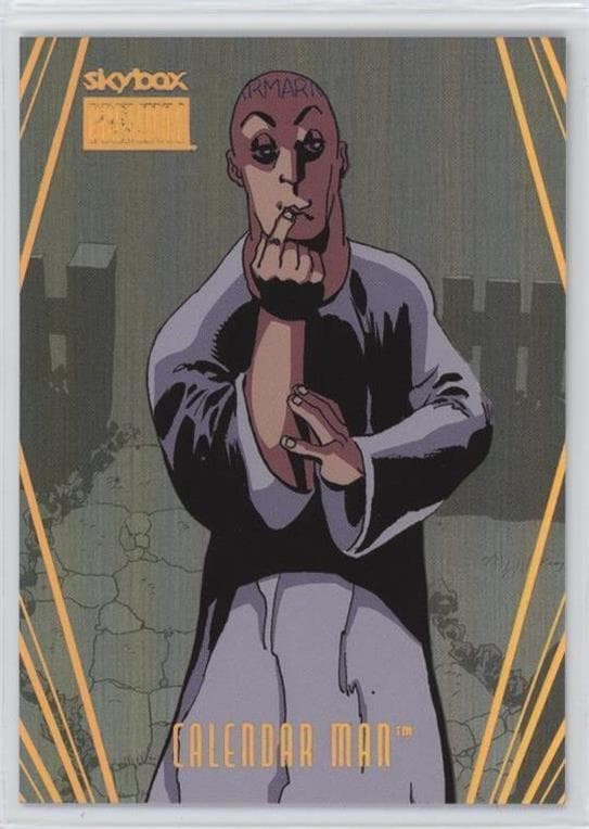 Calendar Man #S-8 — 2025 Skybox Metal Universe Batman