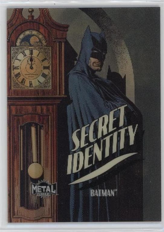 Bruce Wayne/Batman #SI-1 — 2025 Skybox Metal Universe Batman