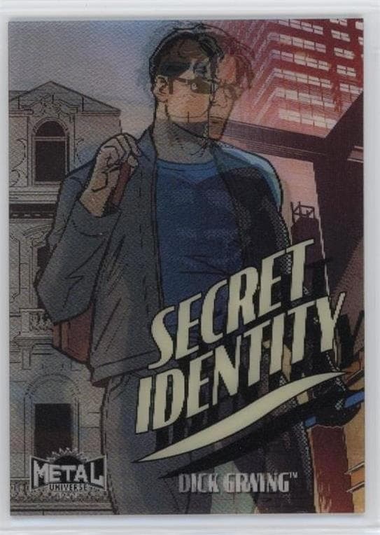 Dick Grayson/Nightwing #SI-3 — 2025 Skybox Metal Universe Batman