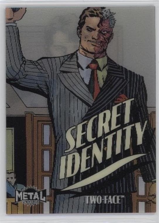 Harvey Dent/Two-Face #SI-7 — 2025 Skybox Metal Universe Batman